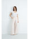 Women's Beige Pantaloons