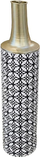 Espiel Decorative Floor Metallic Black Vase