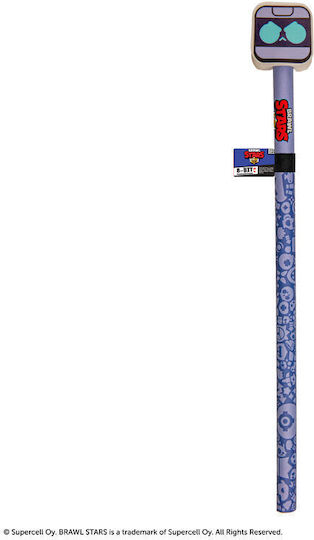 Μολύβι Γόμα Brawl Stars Pencil Eraser 8-bit