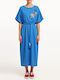 Summer Midi Dress Sky