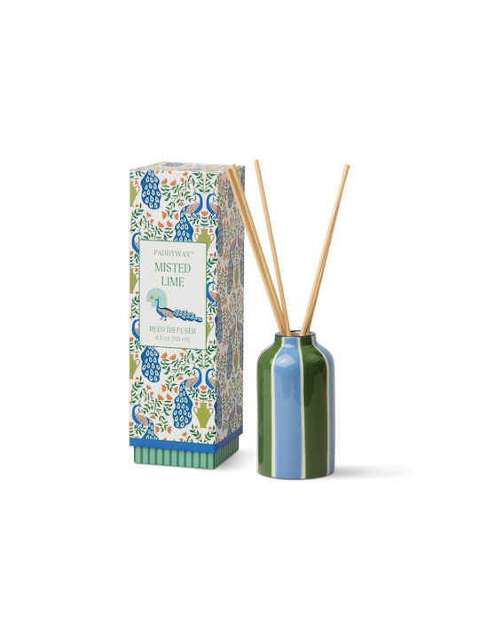A Dopo Pfauen Keramik Diffusor 118ml Gesprenkelte Limette Paddywax