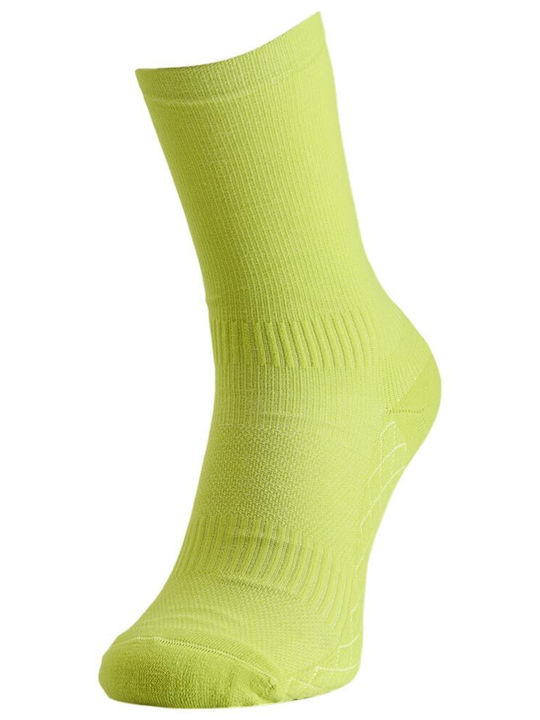 4F Functional Sports Socks Yellow 1 Pair