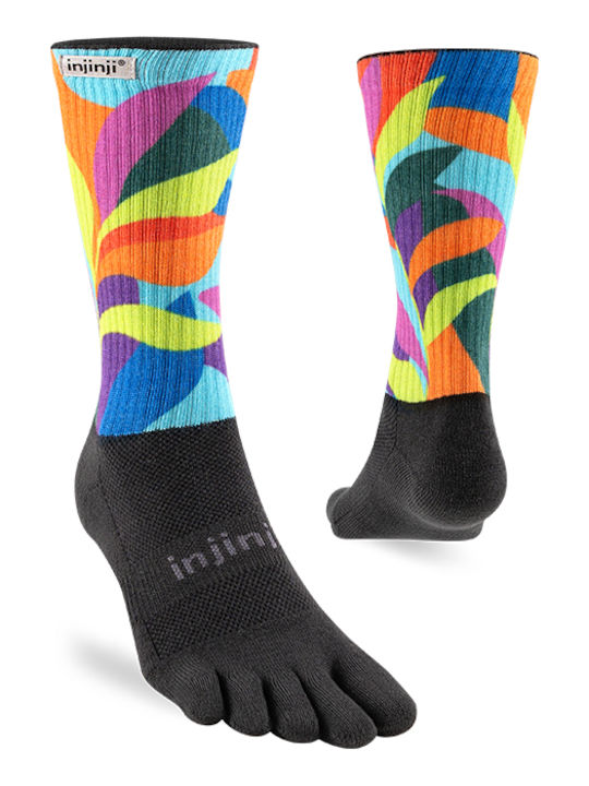Injinji Midweight Mini Trekking Κάλτσες Πολύχρωμες