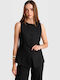Black Women's Vest