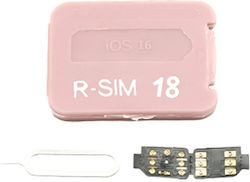 R-sim 18+ Γυρίζει Κλειδωμένο Ξεκλείδωτο Σύστημα Ios16 Καθολική Κάρτα Ξεκλειδώματος 5g