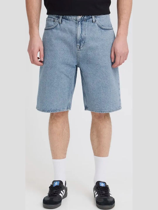 Blend Men's Denim Shorts Light Blue