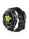 Supcase Unicorn Beetle Pro Θήκη Σιλικόνης σε Μαύρο χρώμα για Samsung Galaxy Watch 6/5/4