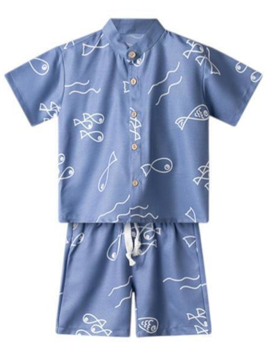 Nek Kids Wear Παιδικό Σετ με Σορτς Ρουα 2τμχ