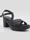 Sandale Elegante Damă Anatomice Negre Din Piele