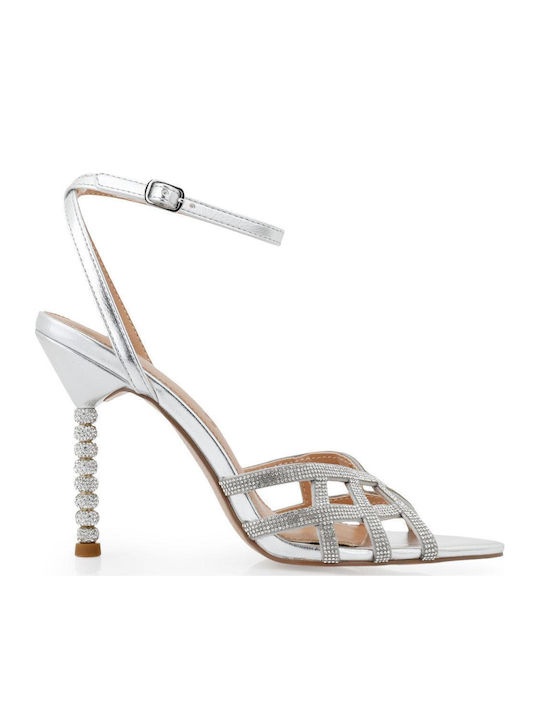 Sandale Elegante Damă Argintii 959 W47000586E94 - 60 - Argintii