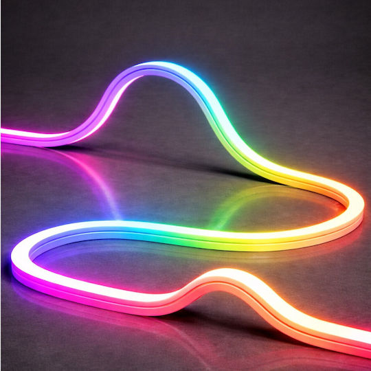 Vencore 6174-50004 Neonflex LED RGB Strip Neon Flex LED SMD5050 1 Meter 18 Watt 230 Volt 1280 Lumens Waterproof IP65 RGB M100xW2.6xH1.7cm 6174-50004