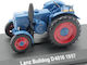 Lanz Bulldog D4016 1957 Tractor Model 1:43 Blue Metal Replica
