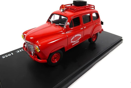 Renault Colorale Prairie 4x4 Stație De Pompieri Break 1955 Scara 1:43 Model Metalic Roșu