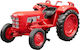 Fahr D132l 1960 Traktor Modell Maßstab 1:43 Rote Metall Nachbildung