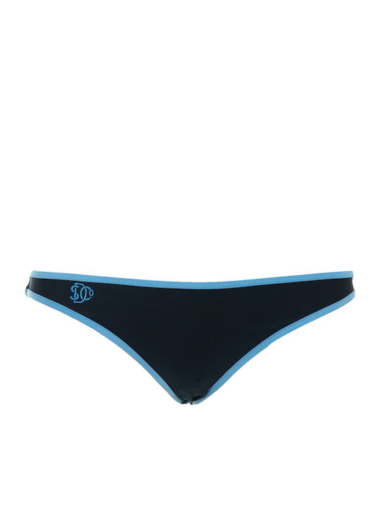 Ovin Bikini Slip Navy Μπλε