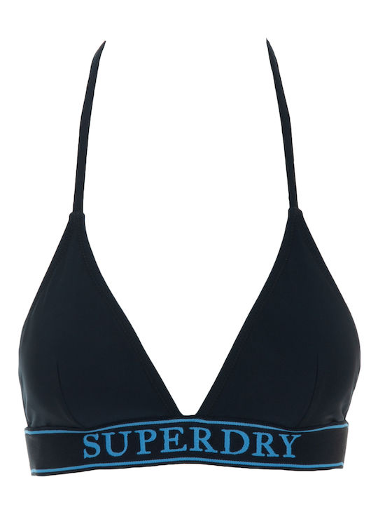 Ovin Logo Triangle Bikini Top Bikini Τριγωνάκι Blue