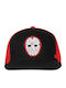Kappen Freitag 13th Logo Maske Baseballkappe Schwarz Fri08311cacos