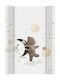 Ceba Baby Harte Wickelunterlage aus Kunststoff 50x70cm