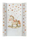 Ceba Baby Harte Wickelunterlage aus Kunststoff Rocking Horse 50x70cm