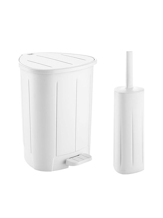 Sidirela E-1028-29-4 Plastic Bathroom Brush and...