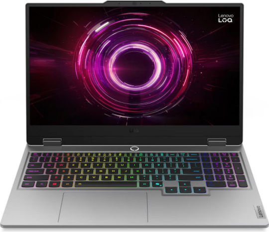 Lenovo LOQ 15AHP10 15,6 Zoll IPS Vollständige HD 144Hz Ryzen 7-250/16GB/1TB SSD GeForce RTX 5050 Kein Betriebssystem Luna Grau (Englisch (US) Tastatursprache)