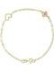 Ortaxidis Women's Bracelet with Eye Design from 9K Gold