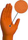 Dng86--50 Nitrile Textured Orange Gloves