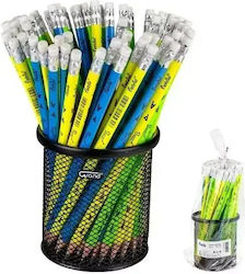 Extra Bleistift Mit Radiergummi 60 Stück Fiorello Extra Bleistift Mit Radiergummi 60 Stück Fiorello