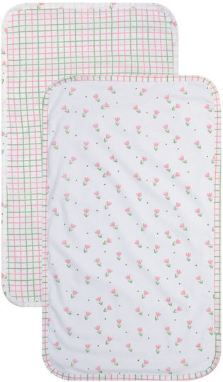 Σελτεδάκια Σετ Versus Lirio Cotton Kentia 70x42 2τεμ