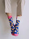 Hoho Socks Γυναικείες Κάλτσες Μπλέ