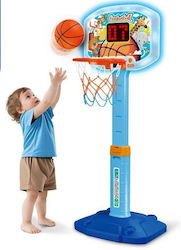 Blue Toys Παιδική Μπασκέτα Εξωτερικού χώρου με Βάση και Μπάλα