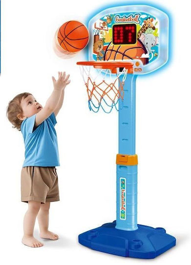 Blue Toys Παιδική Μπασκέτα Εξωτερικού χώρου με Βάση και Μπάλα