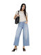 Damen Jeans Hosen in Breit Bein Stil
