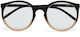 Okkia Reading Glasses +2.50 In Black Color OK055BP
