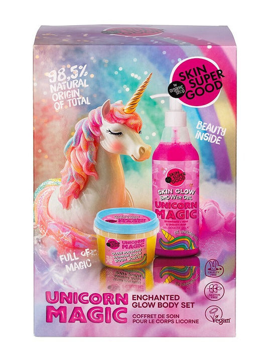 Natura Siberica Unicorn Magic Skin Care Set for Body Cleaning & Brightening 2 Pieces