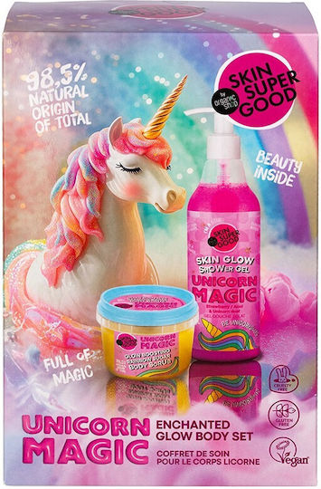Natura Siberica Unicorn Magic Skin Care Set for Body Cleaning & Brightening 2 Pieces