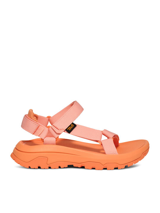 Teva Hurricane Flache Sandalen für Damen Sportl...