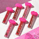 Set De Buze Kevin Coco Punk Rock 6 Luciuri De Buze 19,3 X 12 Cm Roz Maro