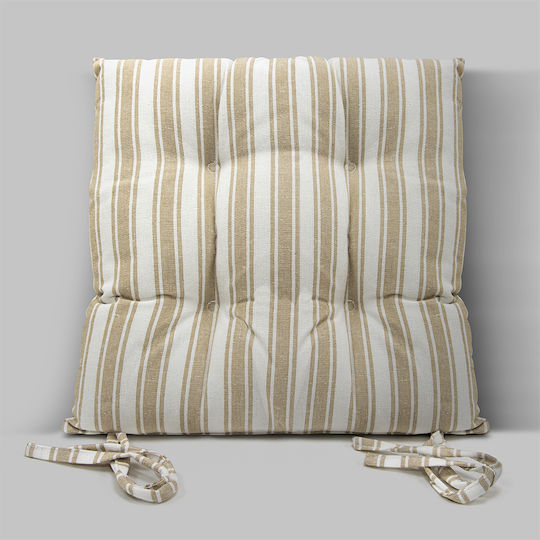 Lino Home Възглавница За Градински Стол Nubbie Бежова 40x40см
