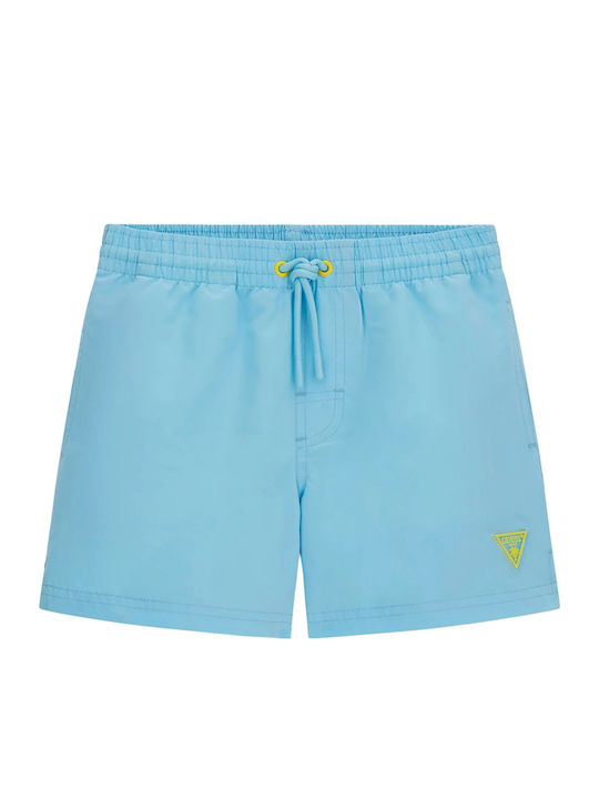 Guess Kids Swimwear Swim Shorts Fb3v/azure Fluo