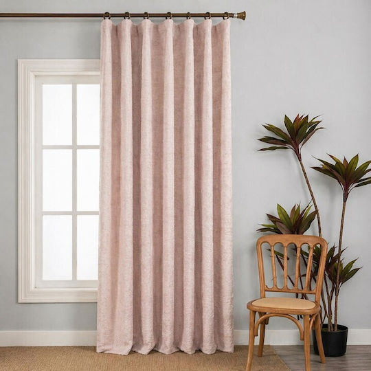 Galifas Mit Bleistiftfalten Rusty Rosa 270x270cm
