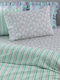 Palamaiki Set Pillowcases with Envelope Cover Green 52x72cm