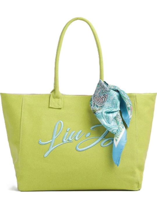 Liu Jo Fabric Beach Bag Green