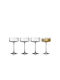 Lyngby Glass Set Champagne Goblet Crystal 260ml 4 Pieces