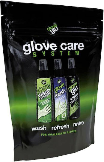 Gloveglu Set Îngrijire Mănuși Portar 3x120ml