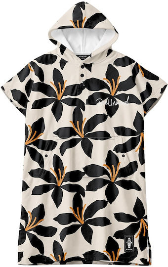 Bee. Unusual. Dark Lilly Kid's Beach Poncho