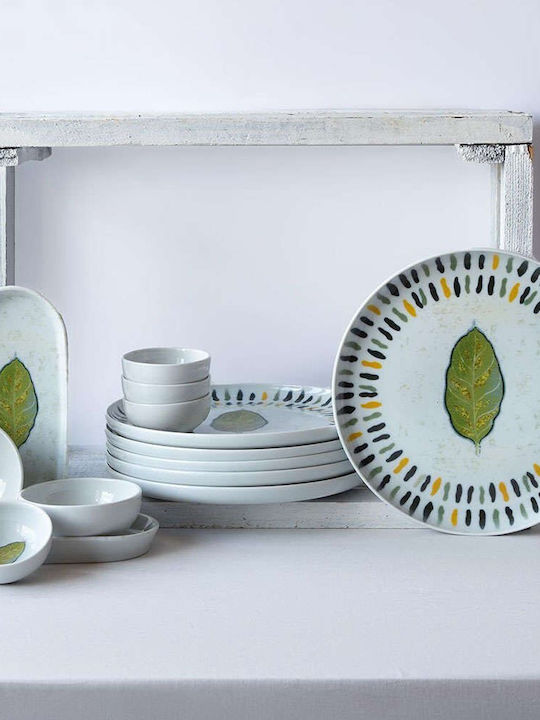 Hermia Multicolour Porcelain Dinnerware Set 14pcs