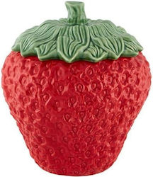 Bordallo Pinheiro Ceramic Red Soup Tureen 4000ml