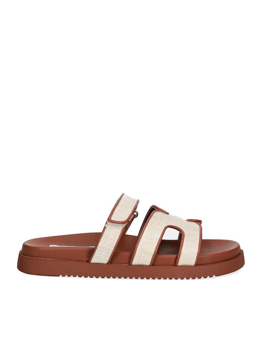 Steve Madden Missile Γυναικεία Σανδάλια Μπεζ
