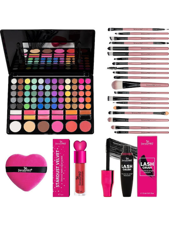 Sensopro Milano Set Machiaj Color Crush + Cadouri